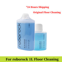 Original Floor Cleaning Solution For Roborock S7 Maxv Ultra S7 Pro Vacuum Cleaner Spare Parts 1L Robot Mops Antibacterial