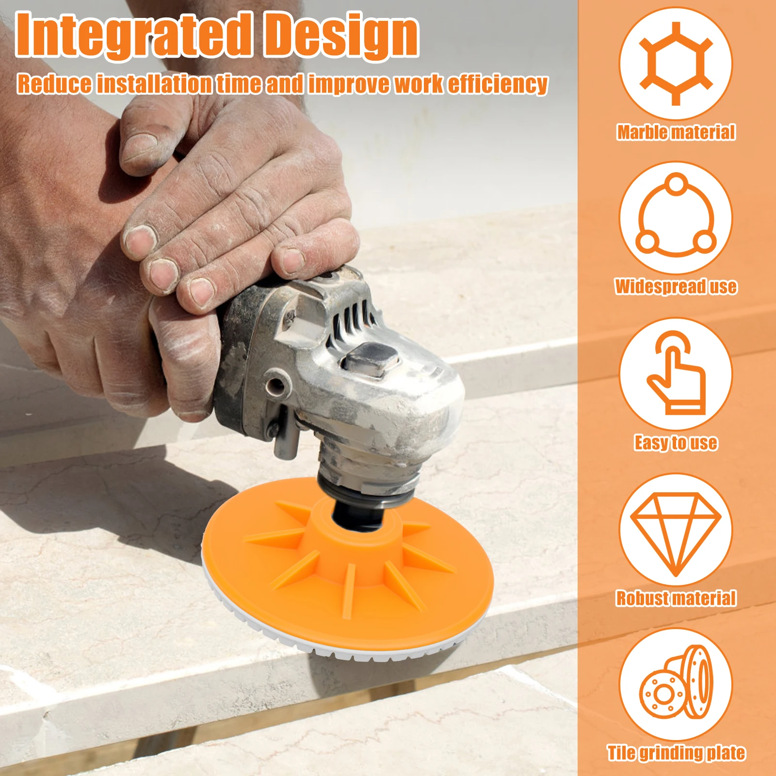 5/14/18 stücke 100mm Keramik Fliesen Trimmen Polieren Disc Winkel Grinder Trocken Polieren Marmor Quarz Stein Anfasen schleifen Rand