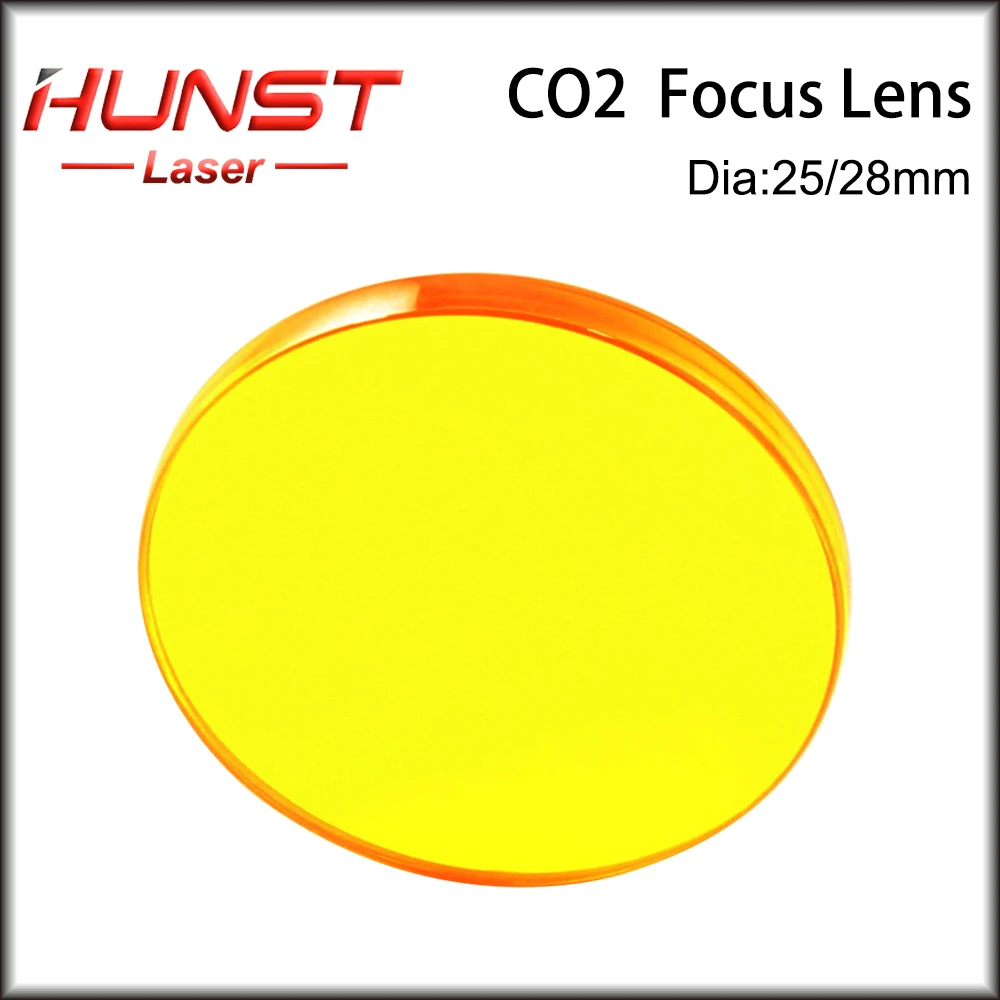 Lente Laser para Máquina de Corte e Gravura Peças de Reposição Eua Znse Mirro Dia 25 mm 28 mm Foco 50.8 63.5 76.2 101.6 127 mm Hunst-co2