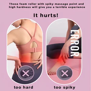 3D Diamond Foam Massage Roll, Yoga Hohlsäule, Fitnessgeräte für Muskelphysiotherapie und Sportrehabilitation 10 Hauptverkaufsteppich -Fitness Rolante - №1