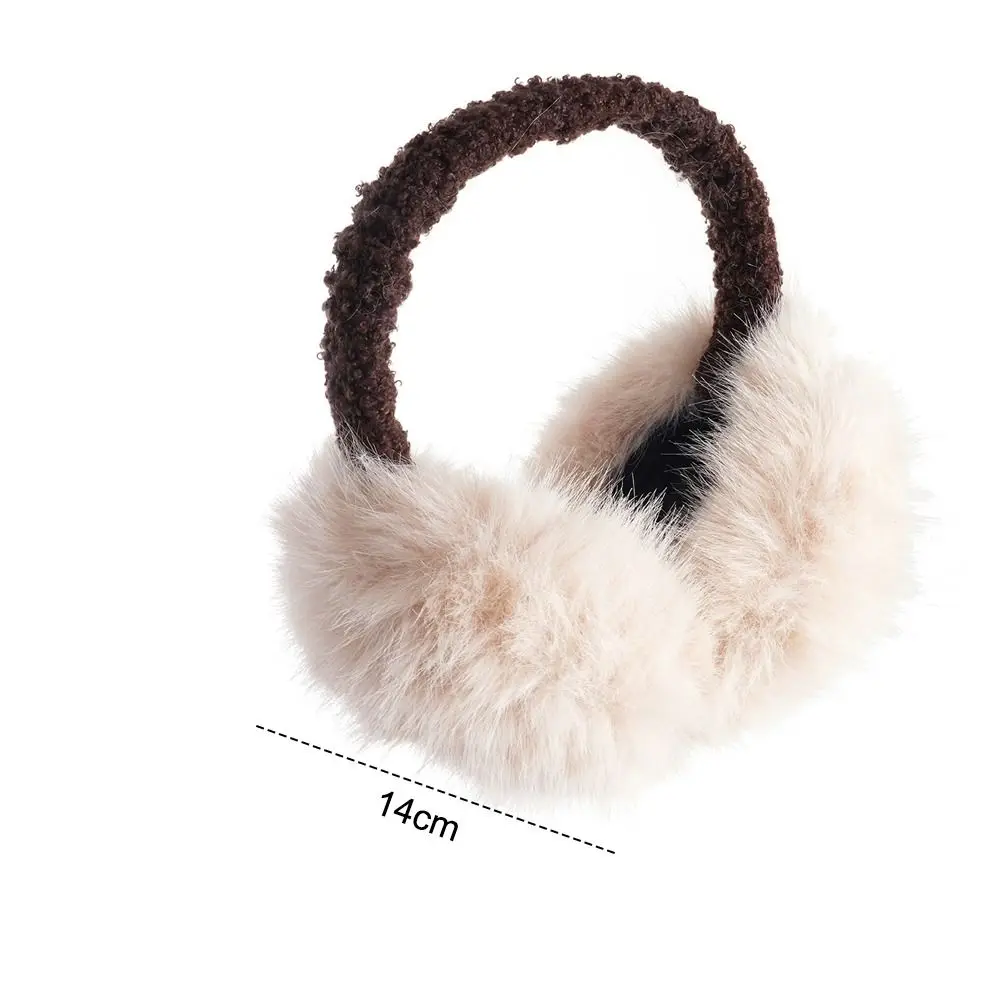 Mode doux pliable cache-oreilles Protection d'oreille hiver chaud oreille plus chaud antigel épaissi moelleux oreillettes pour femmes hommes en plein air