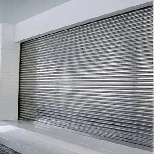 Stainless Steel Rolling Shutter Automatic Door/Windproof Steel Warehouse Gate