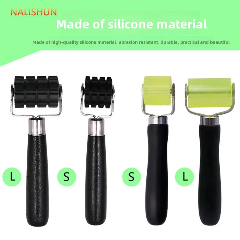 Car Audio Sound Insulation Wheel Small Large Sound Insulation Cotton Roller Push Wheel Tool Shock Plate Construction Roller Tool