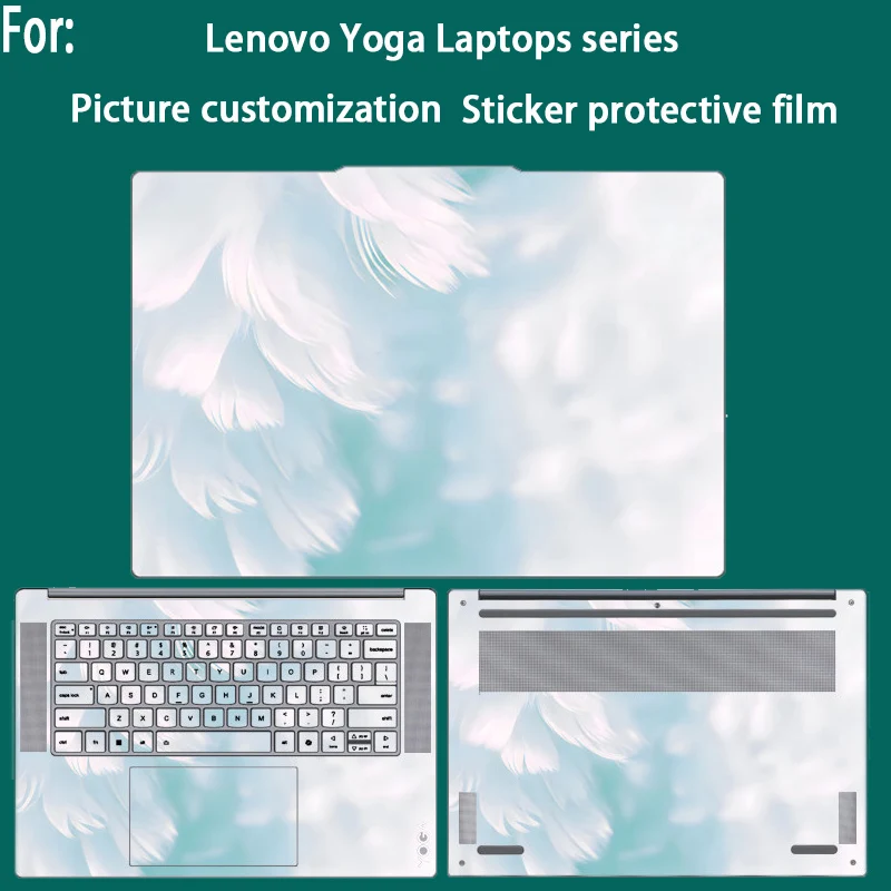 For New Lenovo Yoga 7 2-in-1 16AGP11/14AGP11 Sticker Protective Film 14ILL10/16ILL10 Laptop Shell Film Body Custom Picture Film