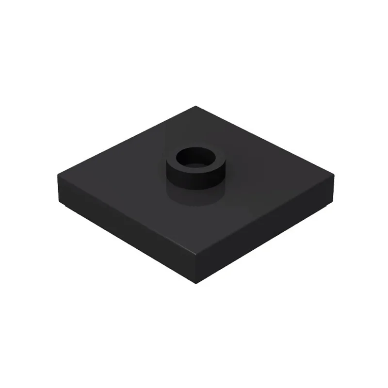 50 Stück Bausteine 87580 Platte Modifiziert 2x2 mit Bolzen in der Mitte, Modulare Bausteine für Technische MOC-Kollektionen – Detail 5