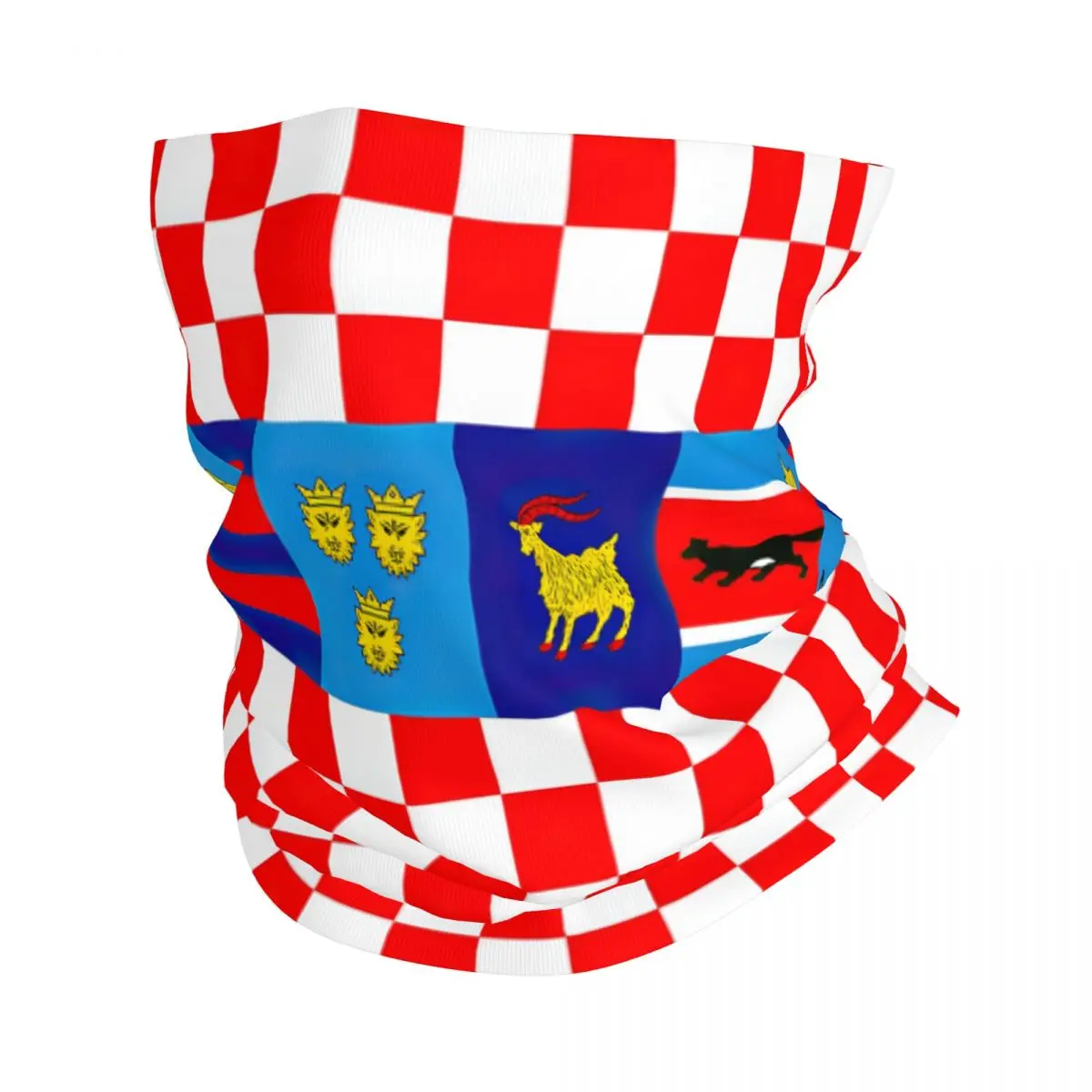 Croatia Hrvatska Kroatia Hrv Travel Europe Split Zagreb Country Vacation City Croats Kroat Hrvat Graffiti Scarf Neck Face