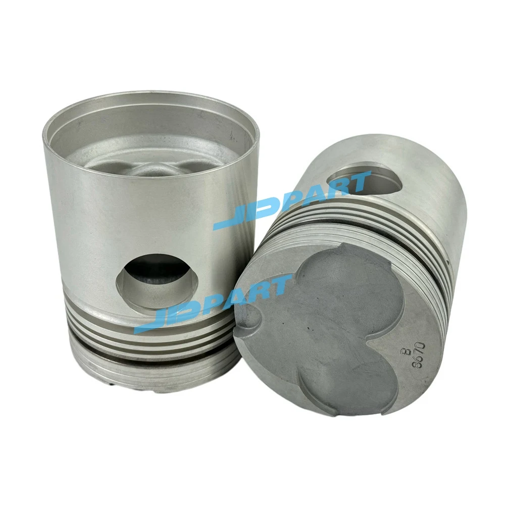 6PCS Piston For Isuzu DA640 Engine Spare Parts