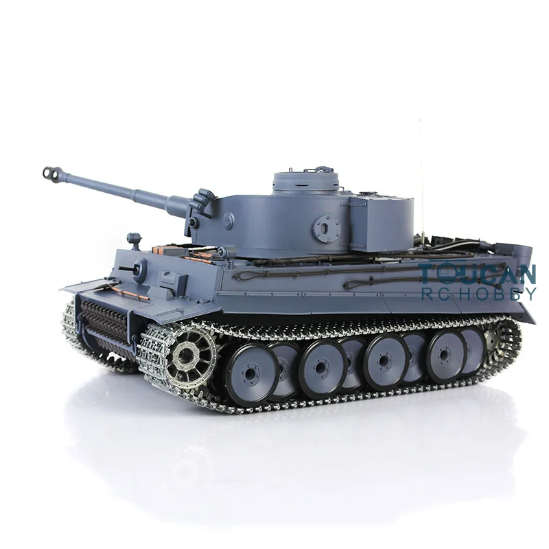 RC Tank Boy Gifts 1/16 Heng Long TK7.0 German Tiger I RTR RC Tank Toy 3818 Upgraded Metal Version Model TH17239