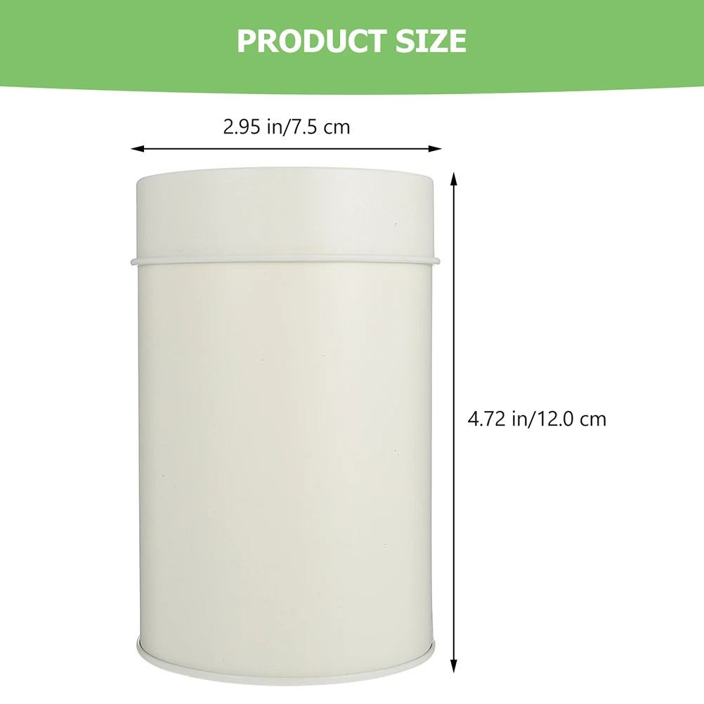 

2pcs Black Tea Canister Airtight Storage Jars Tinplate Containers for Kitchen Travel Loose Leaf Tea Coffee Sugar