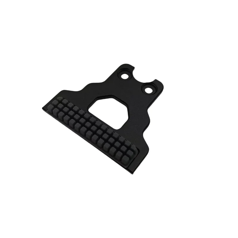 1pcs creality k1 אלומיניום cnc סיליקון זרבובית מגב החלפת צלחת עם מברשת סיליקון