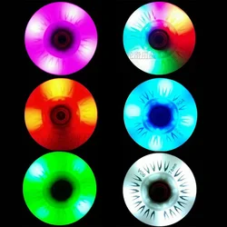 8 Stuks Flash Inline Skate Wielen 90a Led Verlichting Schaatsen Wielen 60 62 64 68 70 72 76 80Mm Slalom Glijdende Banden Voor Seba Patines