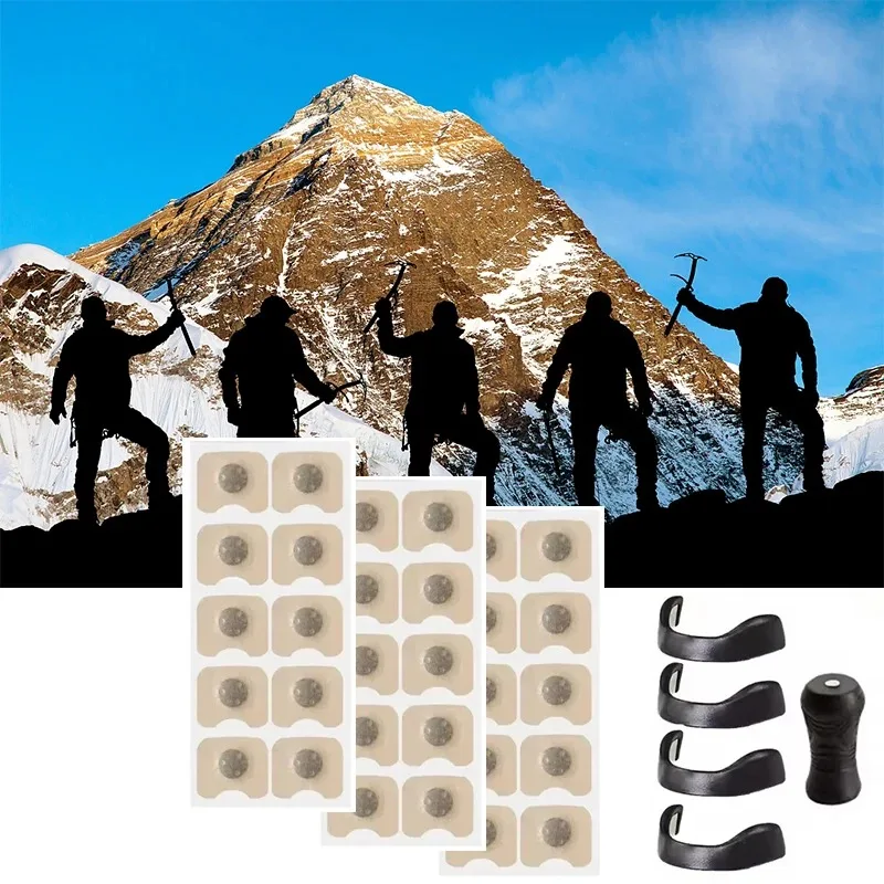 

2025 New 120Pcs Mountain Climbing And Hiking Necessary Mountaineering Noses clip Training Breathing Exercises