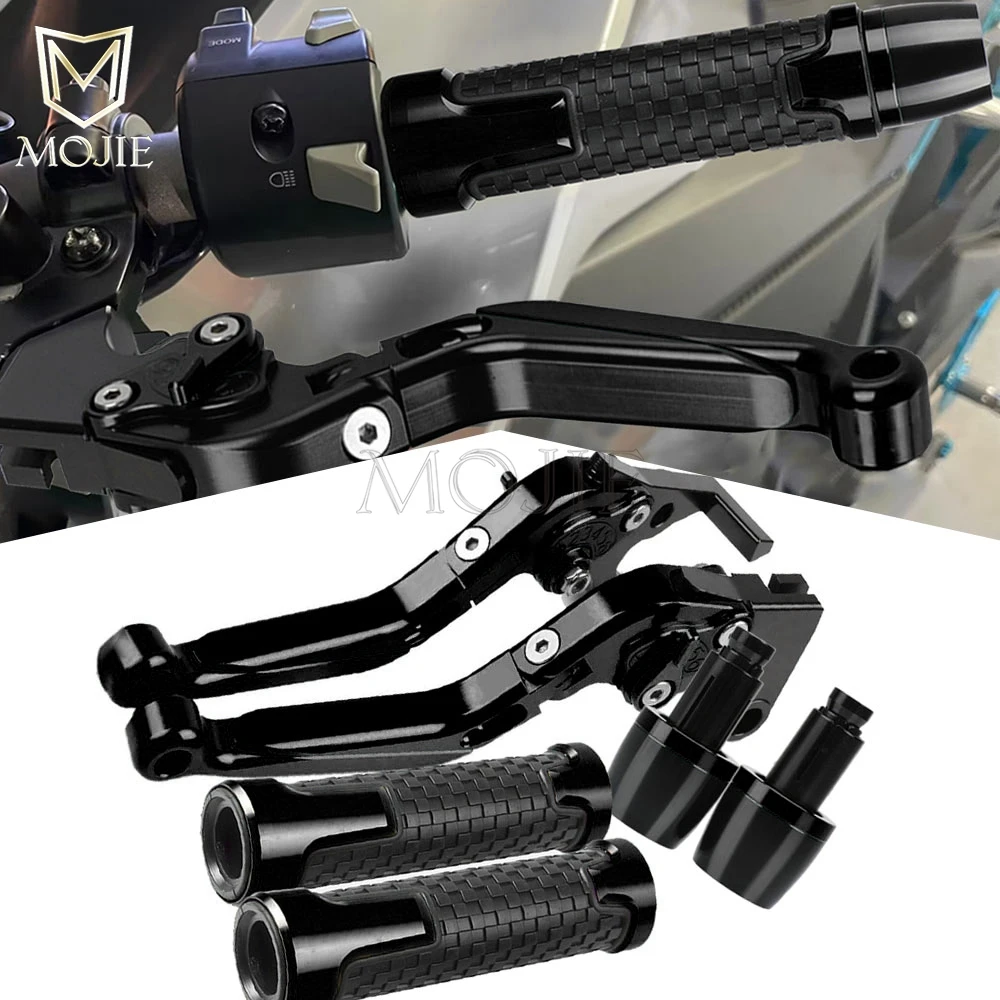 For Moto Guzzi STELVIO Stelvio 1200 4V/8V NTX 2008 2009 2010 2011 2012 2013 2014 2015 Clutch Brake Levers Sets Handle Grips Ends