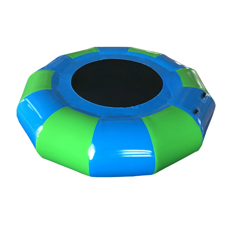 Inflatable trampoline iceberg trampoline water toy