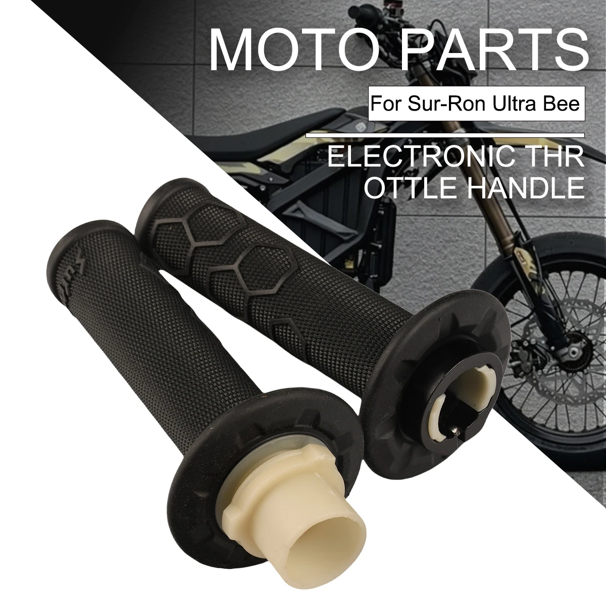 Motorradzubehör 23mm OEM Elektronischer Gasgriff für Sur-Ron Ultra Bee Elektromotorrad Gasgriff-Abdeckung