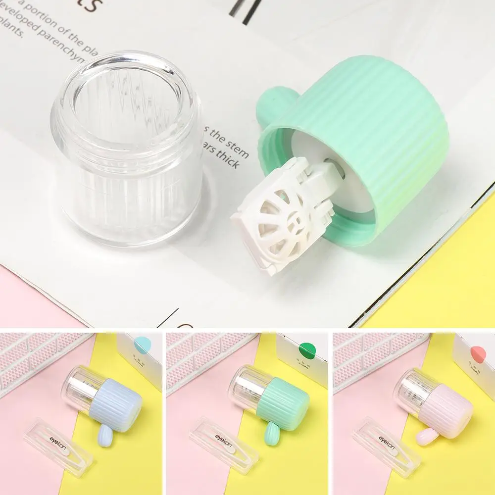 Contact Lens Washer Cartoon Cactus Contact Lenses Cleaning tools Colored Contact Lens Cleaner Stretch Manual Cleaner