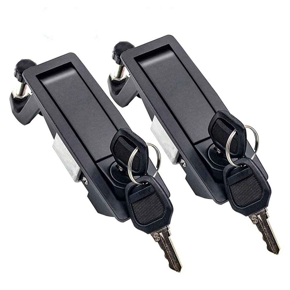

10PCS Compression Latch Flush Lever Latch Lock for Marine Car RV Door Hand Lock Adjustable Lever Latches Thickness:1-5mmJAS