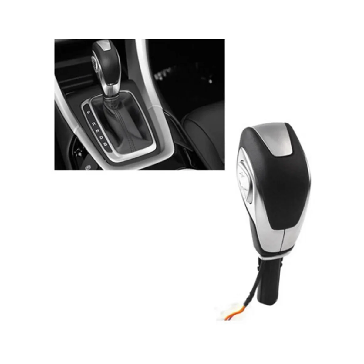 Automatic Gear Shifter Head Shift Lever Hand Ball Gear Knob Shift Head Auto Parts for Impreza Mondeo