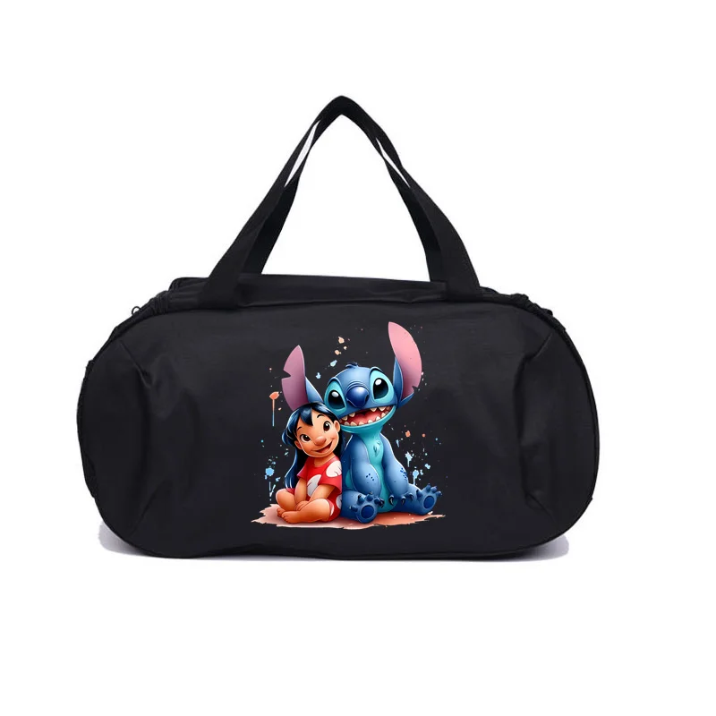 Lilo & Stitch Torby damskie Torba podróżna Kawaii Torby damskie o dużej pojemności Pływanie Torba fitness Stitch Disney Wodoodporne torby na siłownię