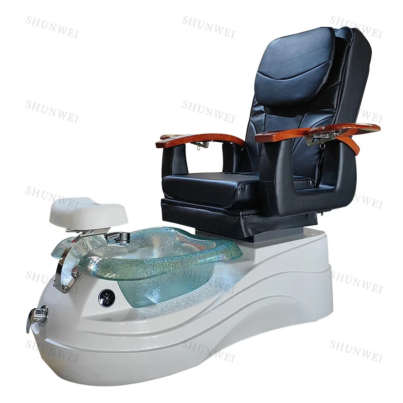 

Electric Nail Art Sofa Chair Multifunctional Eyelashes Foot Foot Therapy Sofa High-end Clubhouse Fiberglass Foot Washing Chair