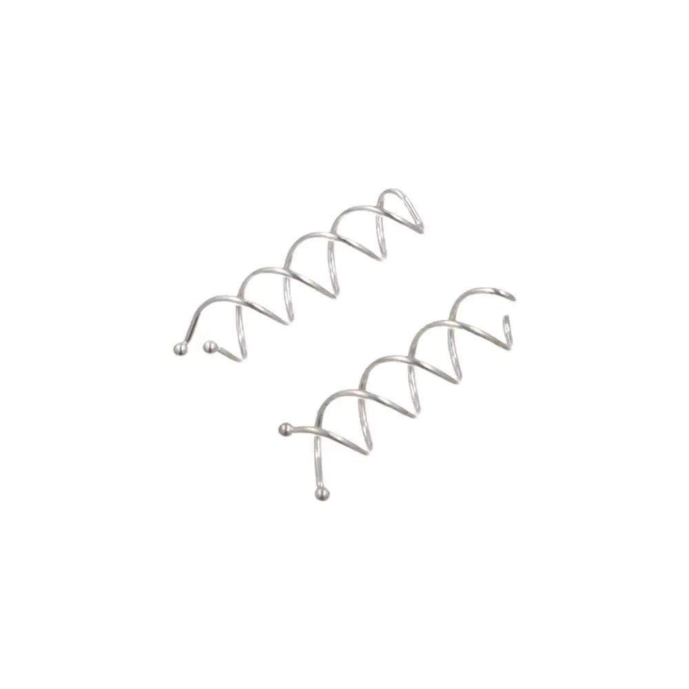 5pcs Hair Fairy Spiral Hair Clip Twist Barrette Bridal Headwear Screw Bobby Pin Hair Bun Maker Hairstyle Hairpin Ornaments Women
