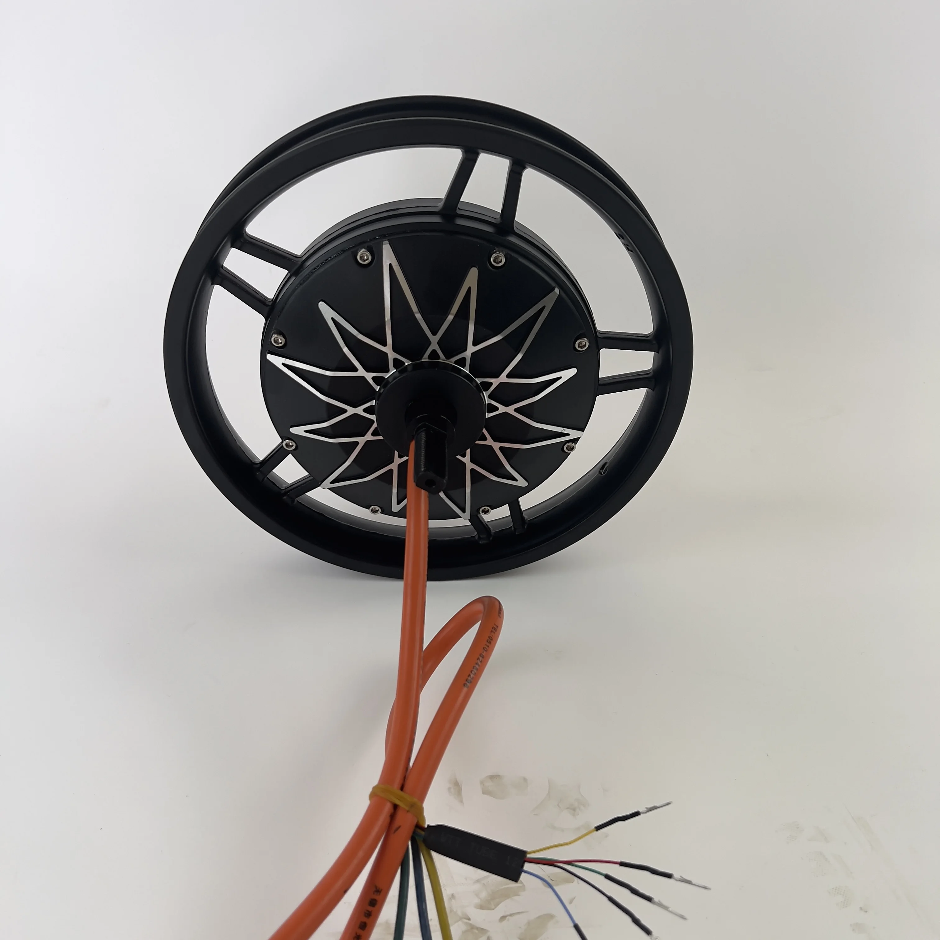 14-дюймовый мощный мотор-концентратор мощностью 5000 Вт для электрического мотоцикла, оптовая продажа, бесщеточный безредукторный мотор-концентратор для скейтборда