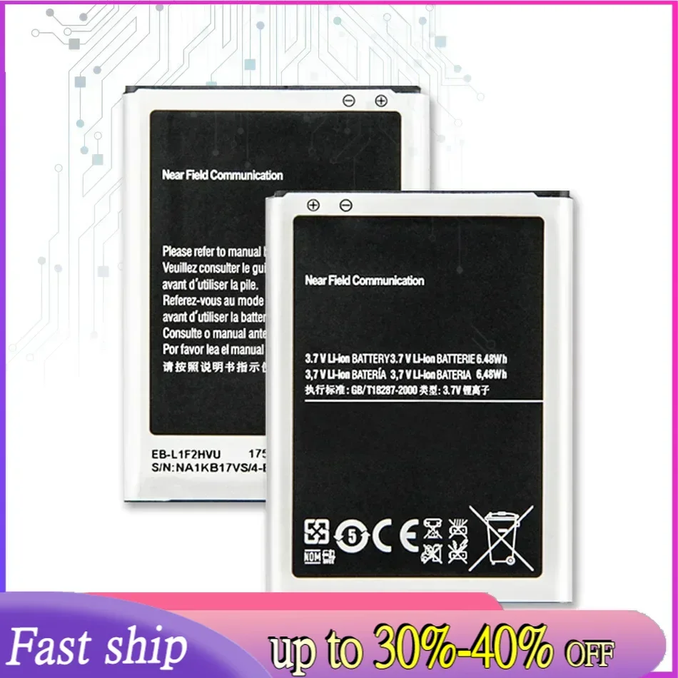 EB-L1F2HVU Replacement Battery Samsung Galaxy For Nexus I9250 I515 I557, 1750Mah