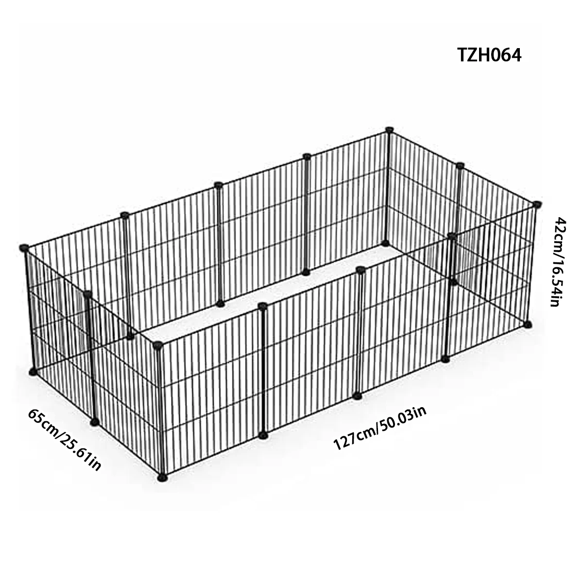 Dog Cage Indoor Encrypted Iron Mesh Fence Cat Cage Free Splicing Rabbit Guinea Pig Chinchilla Fence