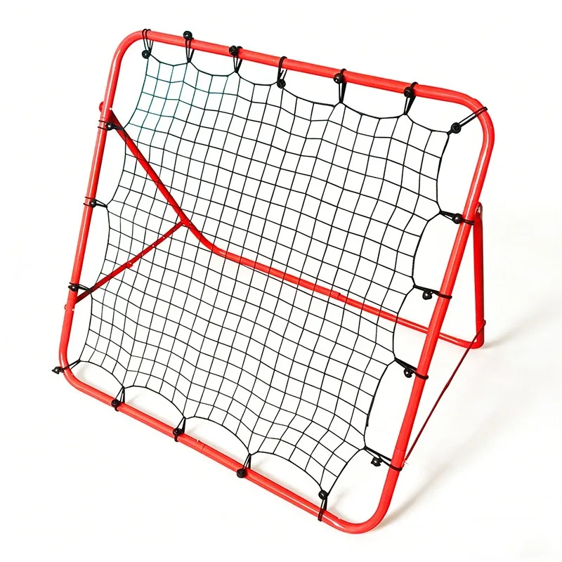 Portable Soccer Training Bounce Net, Multifunctional Passing Bounce Net, Single-Player Training Aid