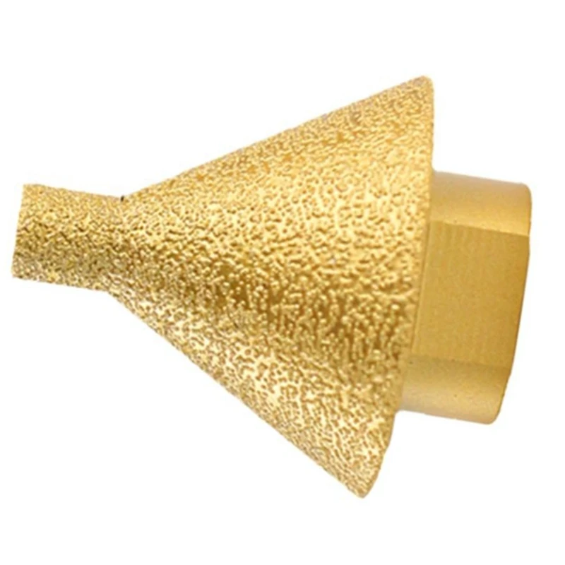 M14 Diamond Chamfer Drill Bit 50Mm Suitable For Granite Marble Stone Cutting And Engraving Hole Enlarging Grinding Tool