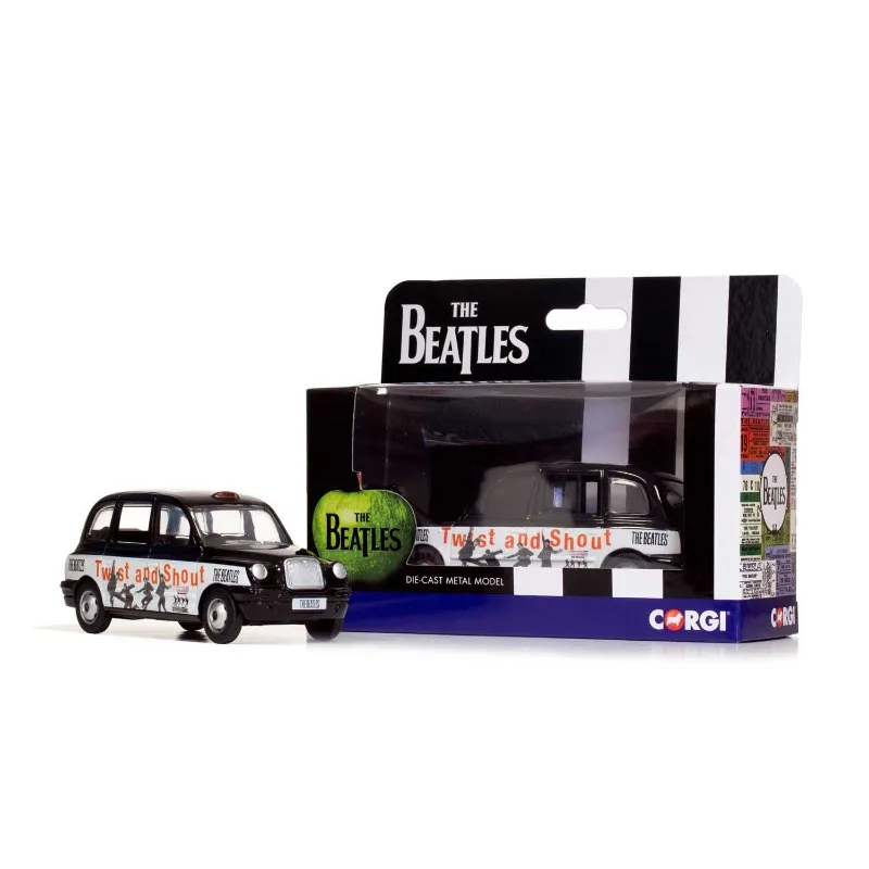 

Модель автомобиля из сплава Diecast CORGI в масштабе 1:36 The Beatles London Taxi – Twist and Shout