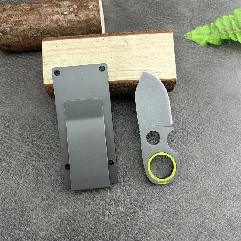 Mini Outdoor Knife Set - Key ring knife  strong blade multi-purpose mini fruit knife  camping portable multi-purpose gift knife