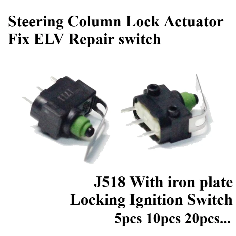 ESL ELV for Audi Mercedes-benz Dodge Chrysler With iron plate steering Repair kit Steering Column Lock Actuator Fix switch