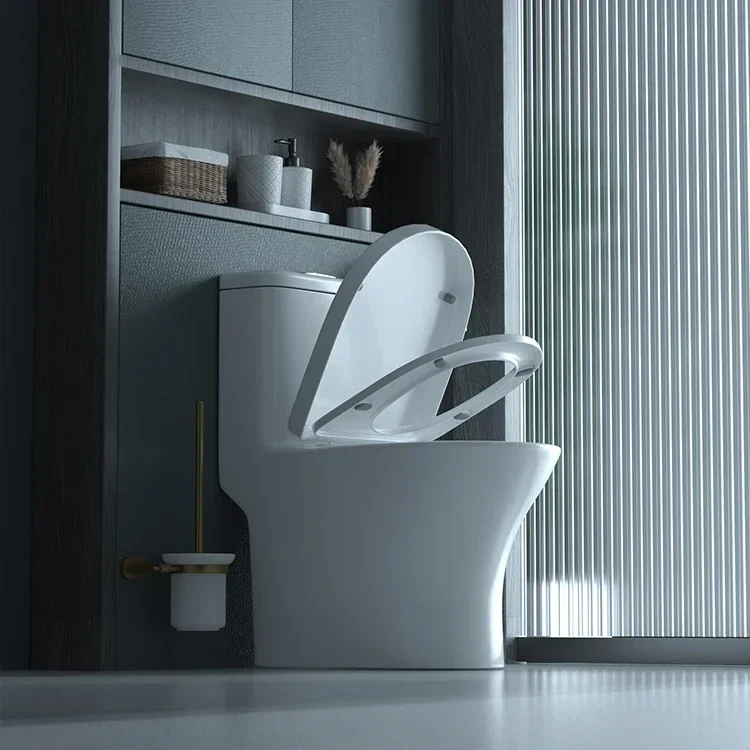 

Hot sale cheap white color water closet ceramic one piece toilets and sink bathroom toilet set
