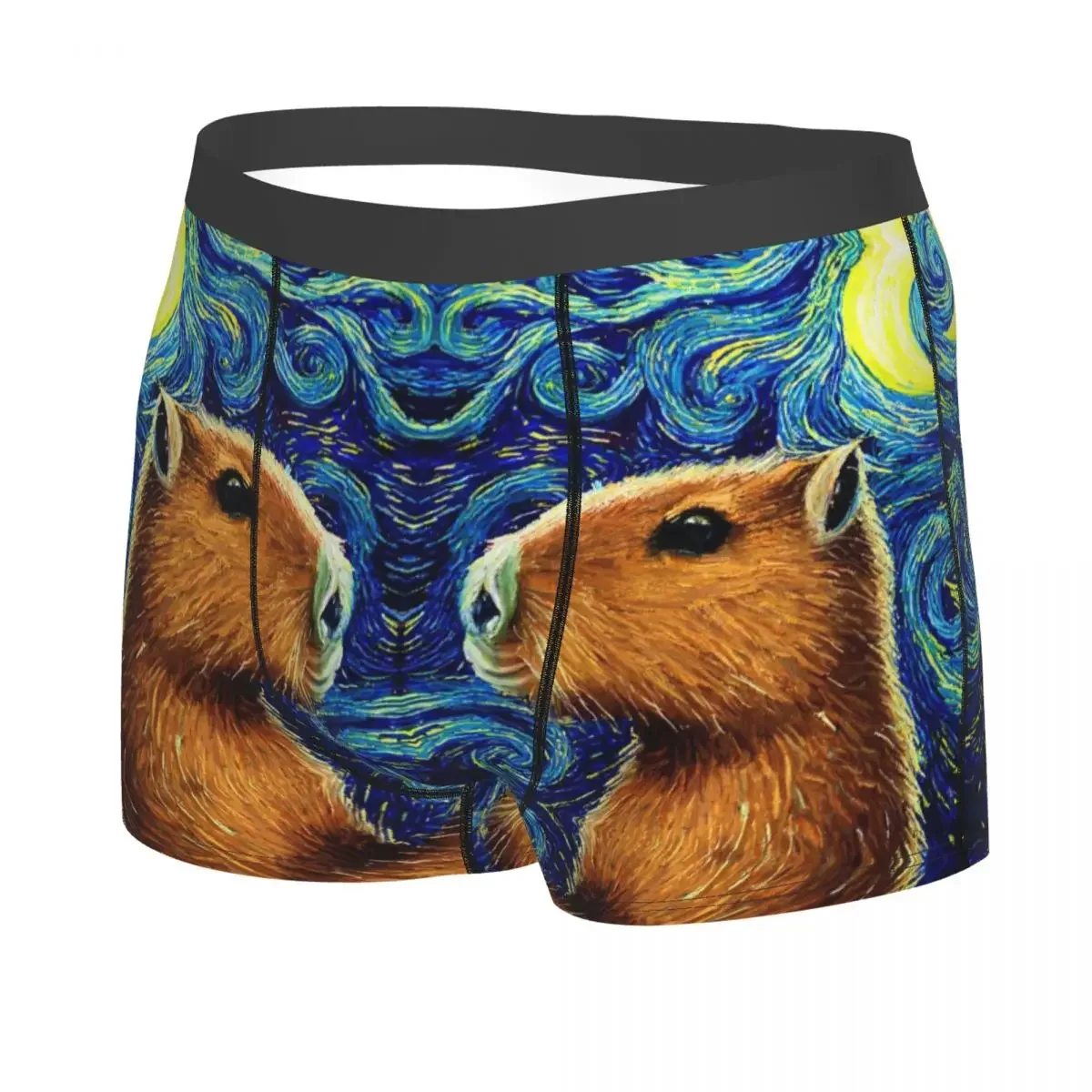 Cool Capybara Boxers Shorts Bragas Calzoncillos de hombre Calzoncillos elásticos Ropa interior