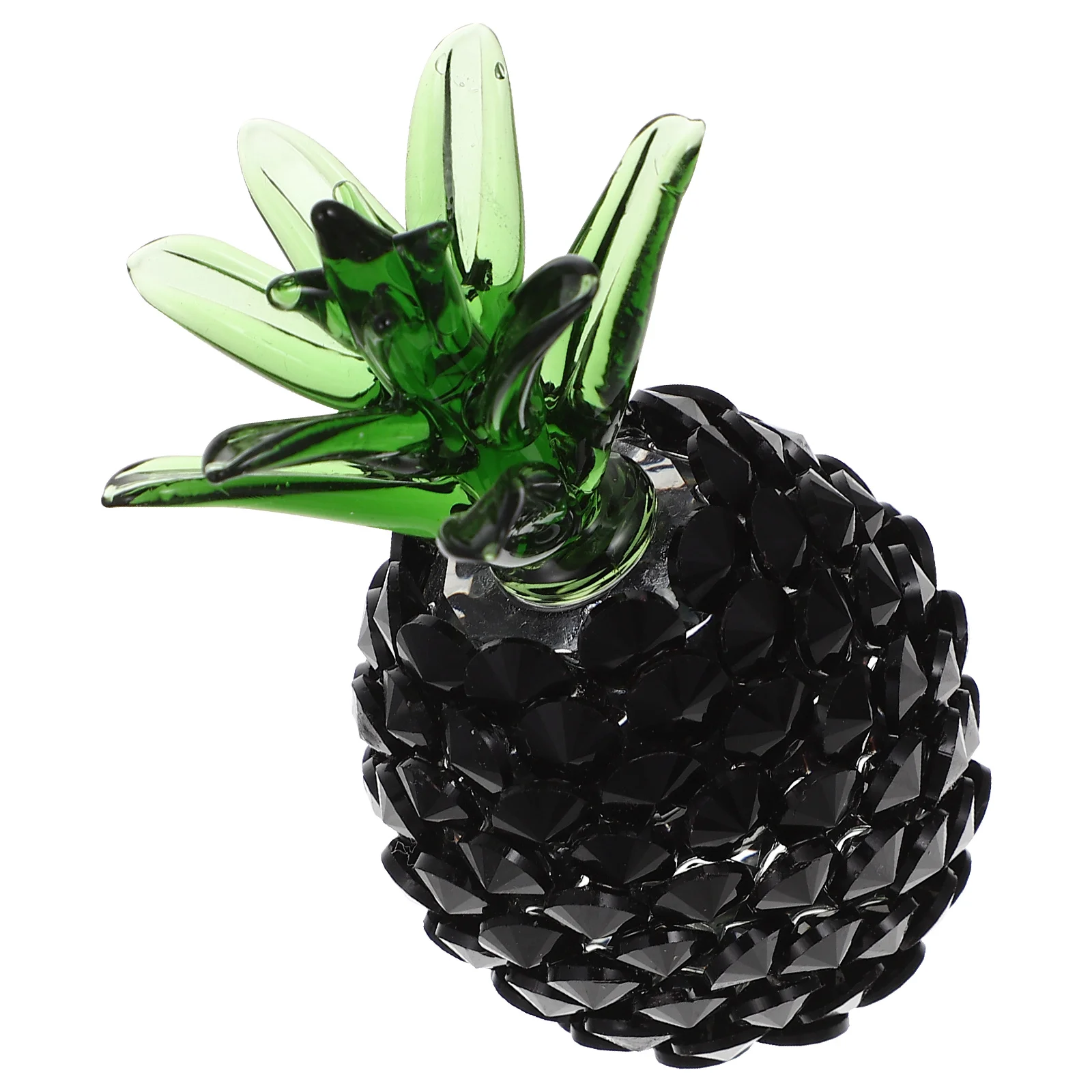 

Elegant Glass Pineapple Ornament for Desk Home Decor Kitchen Mantelpiece Window Sill Bedroom Tabletop Decoration Party Supplies