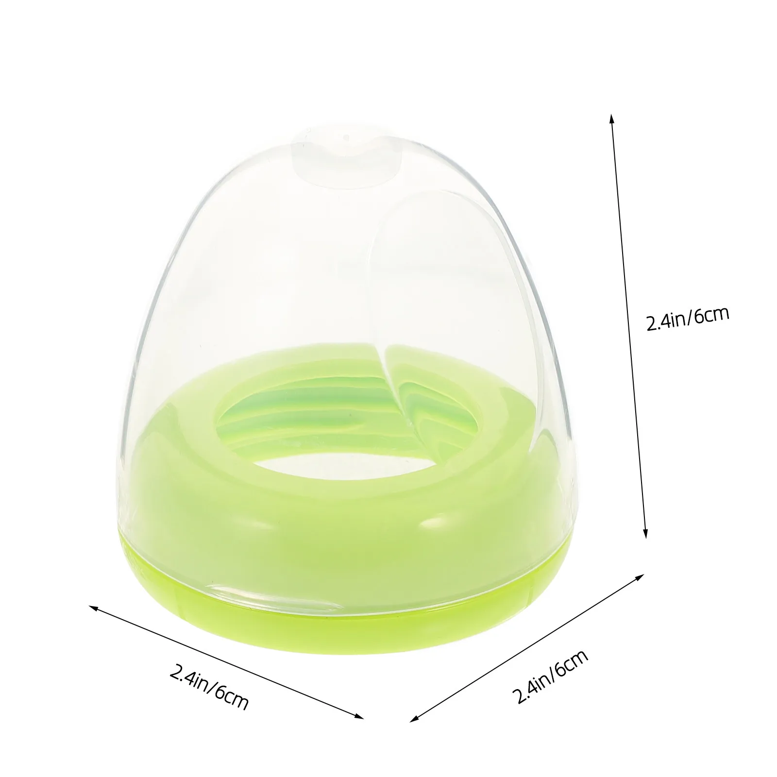 Baby Bottle Cap Dome Cap Replacement Collar Ring Leak Proof Plastic Cover Feeding Bottles Parts Lid for Baby Bottle view 4
