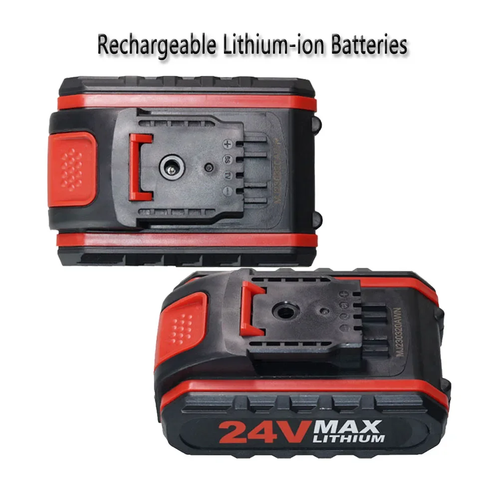 24V 2000mAh Lithium-ion Battery for WORX 36VF 48VF 88VF Rechargeable Impact Drill Tool Battery