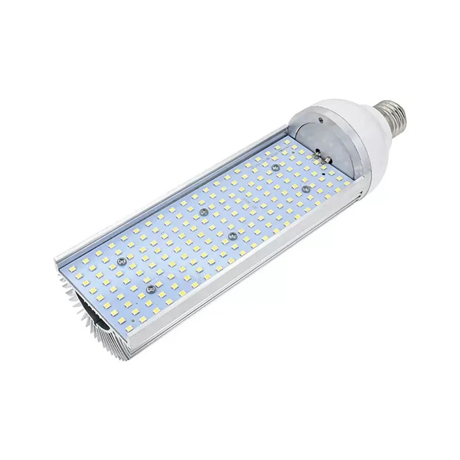 1pcs/lot 110V 220V E27 E40 30W 50W 80W 100W 120W 150W LED Corn Bulbs Street  Lamp 180degree Smd 2835 4000K White Color