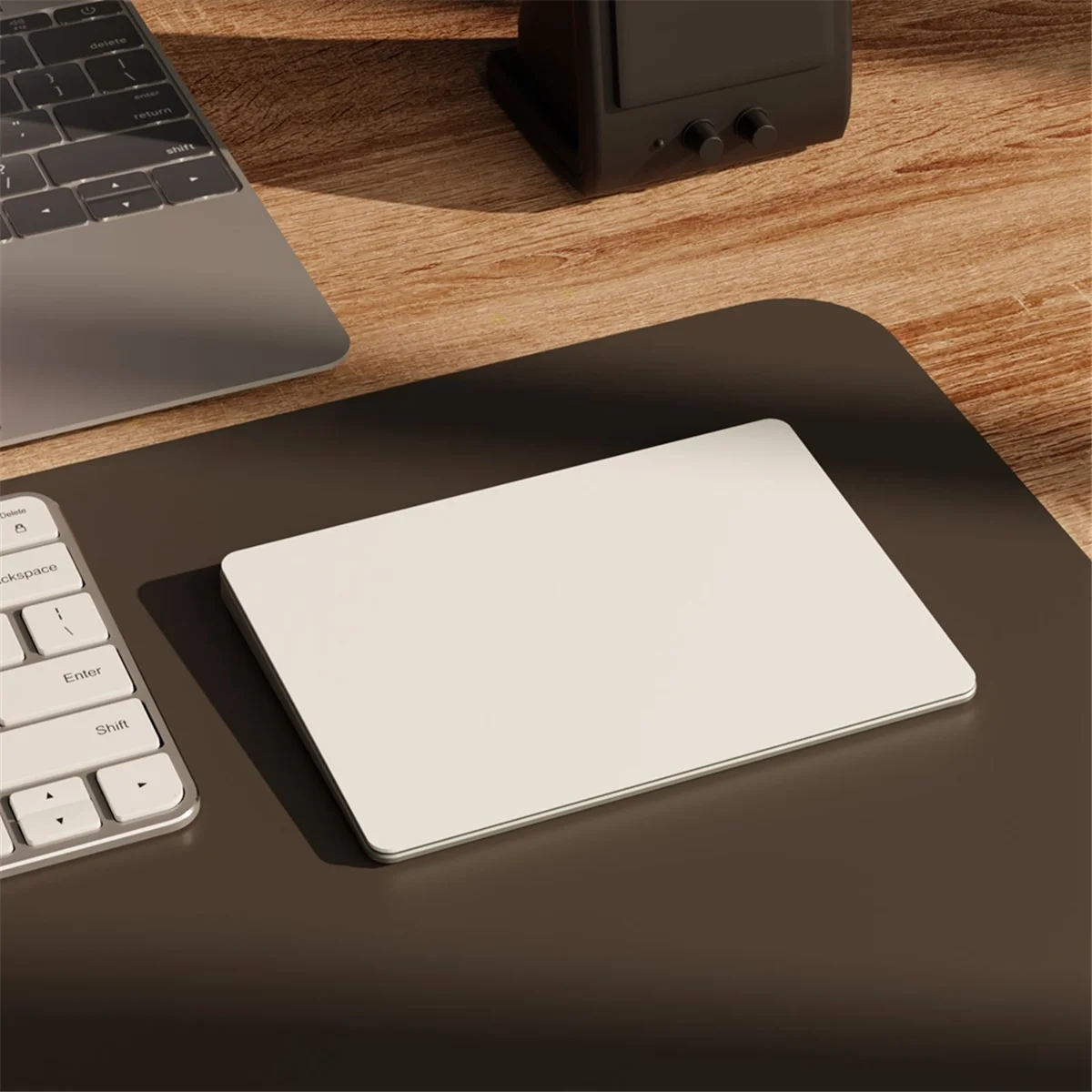 Bluetooth Touchpad Multi-Function Gestures Trackpad Rechargeable Wireless Touchpad for Laptop IPad IOS Mac, Black image 3