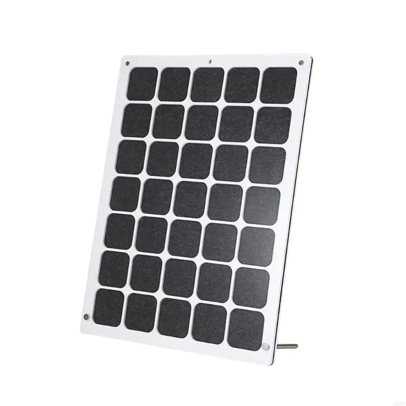 

CORD Multifunctional 35 Slot Acrylic Pin Board Desktop Display for Jewelry Storage