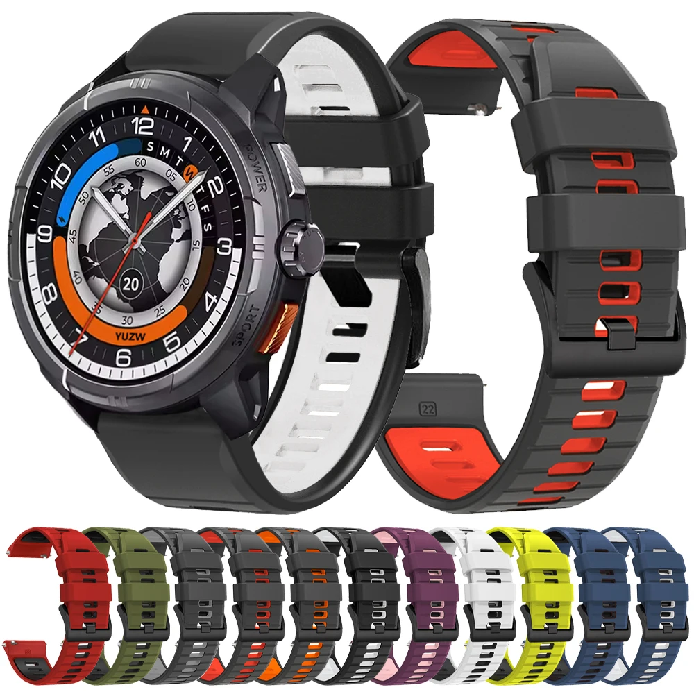 22 20mm pulseira de relógio para haylou solar 5 ultra pulseira smartwatch para haylou relógio 4 4S 2 pro/rs5/r8/s8/s6/rt3/rs4 homem mulher pulseira