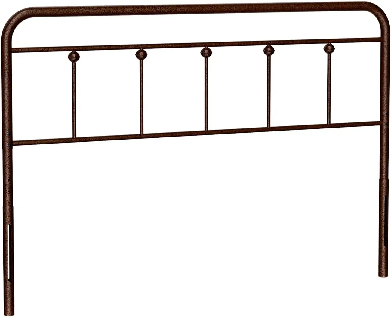 XMSJ. لوح رأسي معدني كامل الحجم، ارتفاع قابل للتعديل، طراز المزرعة الفيكتوري، سهل التجميع، لوح رأسي فولاذي فقط لغرفة النوم