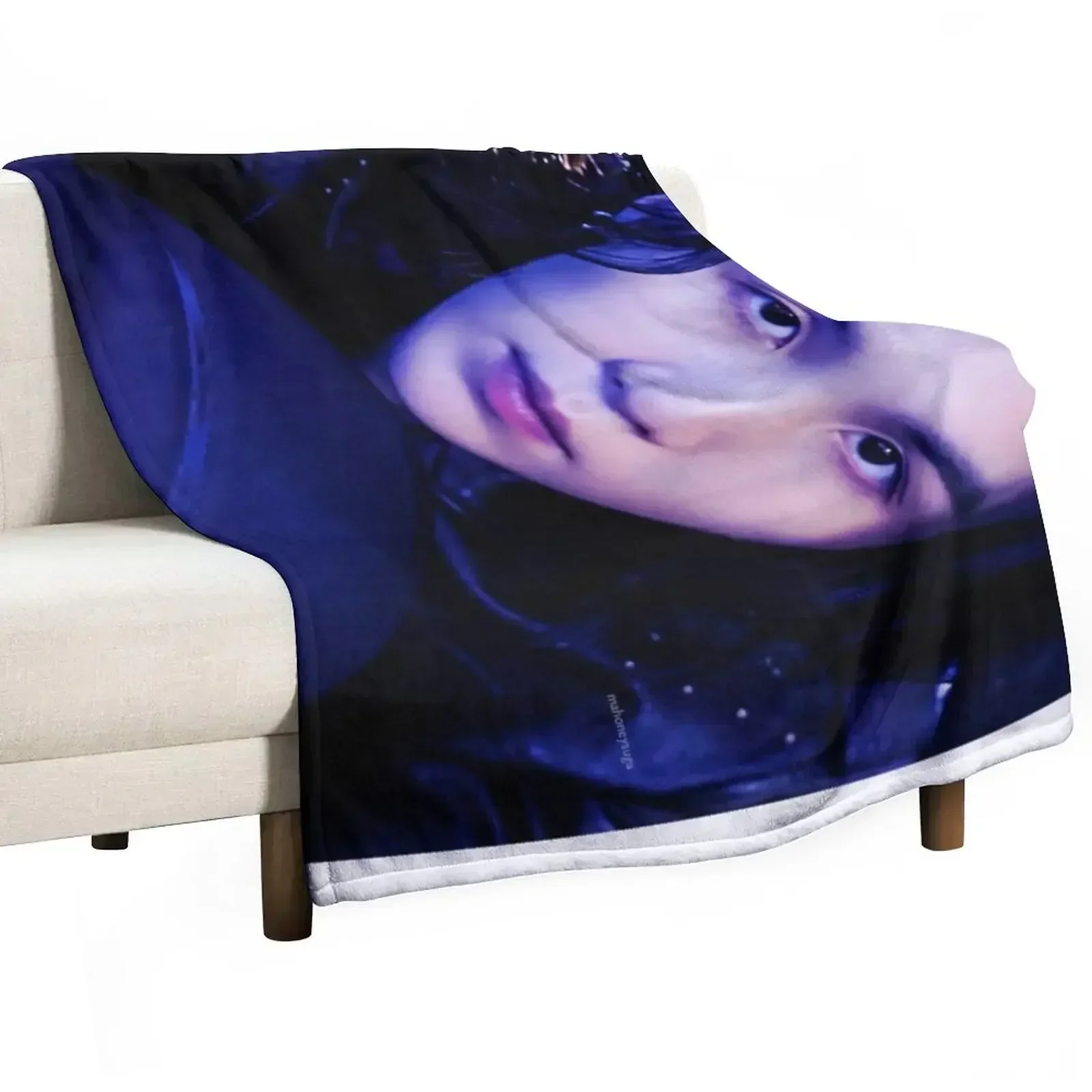 New Yoongi D-DAY Throw Blanket wednesday Hair Blankets