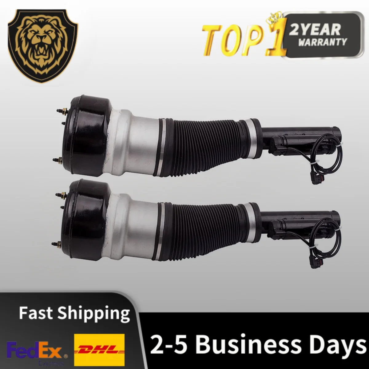 

Pair Front Strut Air Suspension For Mercedes-Benz S-Class W221 S350 S450 S500 2005-2013 2213204913 2213209313