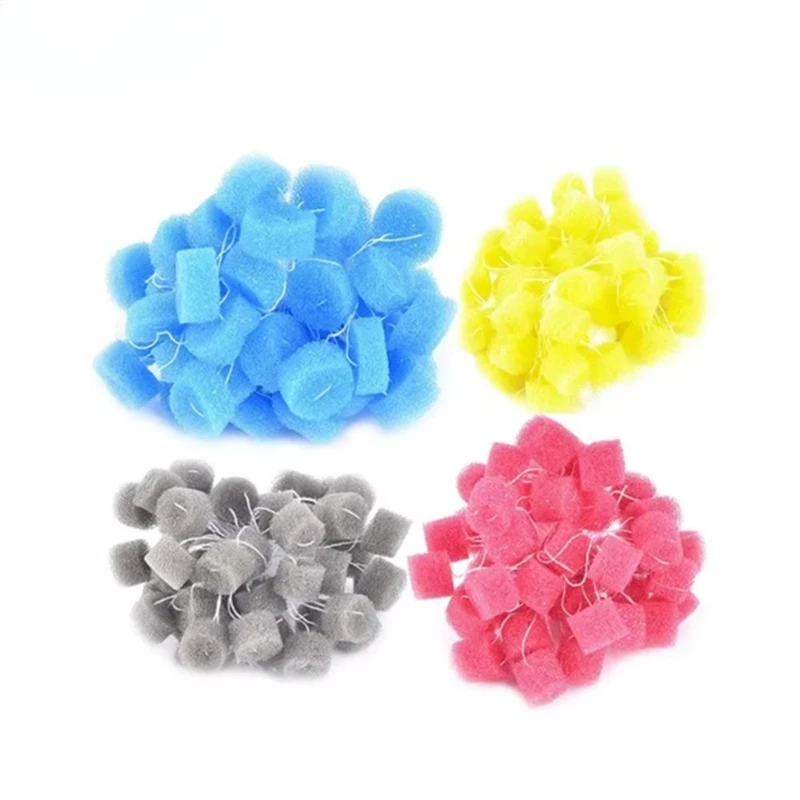 50/bag Ear Impression Pads Otoblock Impression Foam Earplugs Ear Plugs Sponge Eartips for Ear Impression Taking