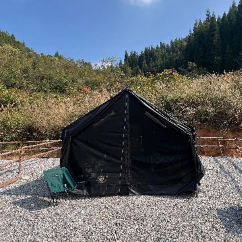 Coody 8.0+ Black Inflatable Tent With Framed Foyer Outdoor Camping Shelter - view 2