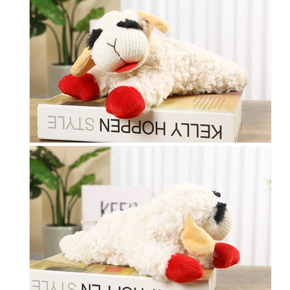 Cross-border Hot Selling Plush Doll Pet Toy Sound Effects Small Sheep Doll Camel Panda Plush Soft Stuffed Animal Toy