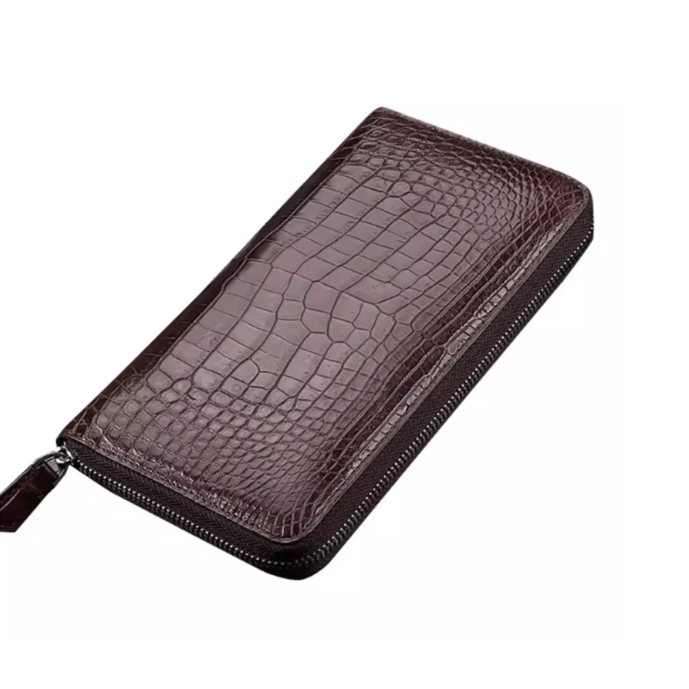 

heimanba new men clutch bag male crocodile bag leisure fashion brown wallet men clutch bag