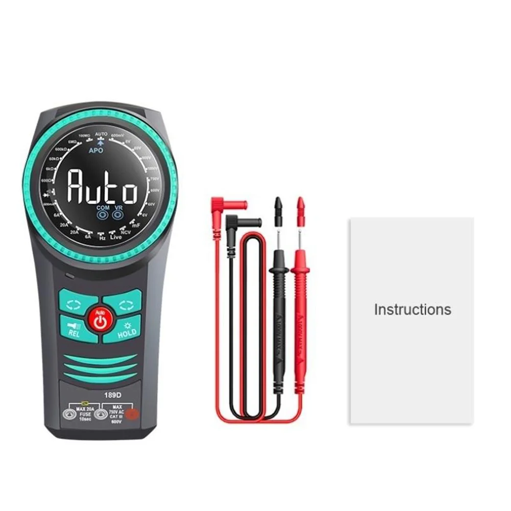 

6000 Counts Multimeter AC DC Multimeter For Electrical Testing Non-Contact Voltage Detection Professional And DIY Use